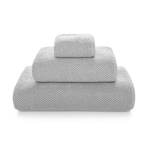 Coordinato Asciugamani in Spugna di Puro Cotone - Pearls