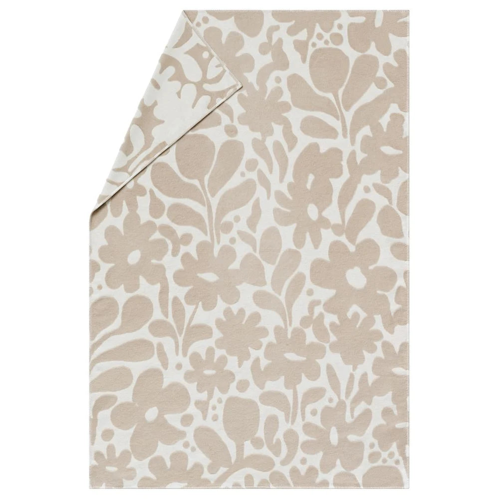 Coperta Invernale in Caldo Cotone - Flowers