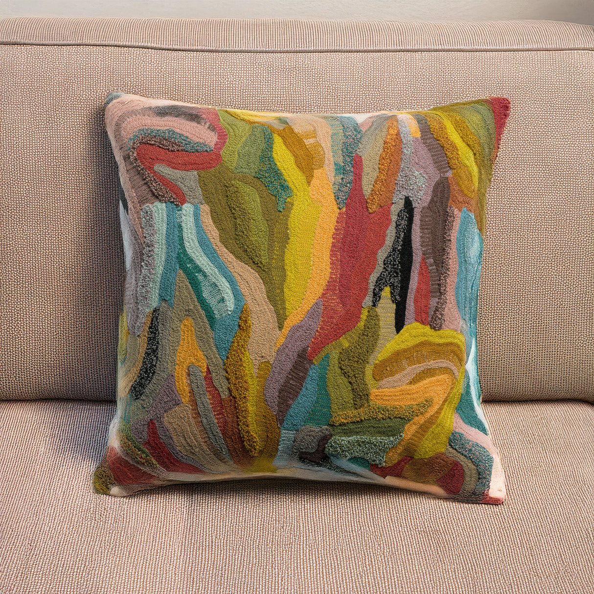 Cuscino in Puro Cotone Ricamato - Betty