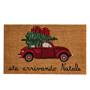 Zerbino in Fibra di Cocco Naturale e Gomma - Sta Arrivando Natale