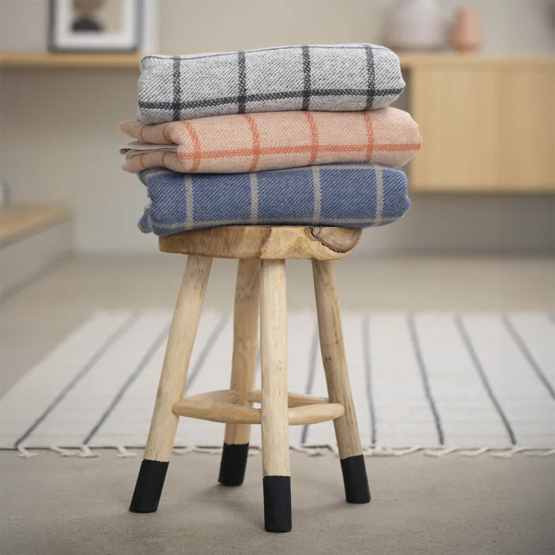Coperta Invernale in Cotone - Checks