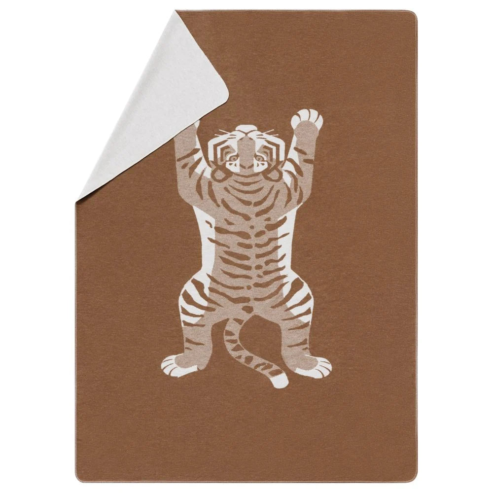 Coperta Invernale in Caldo Cotone Fantasia Tigre - Tiger