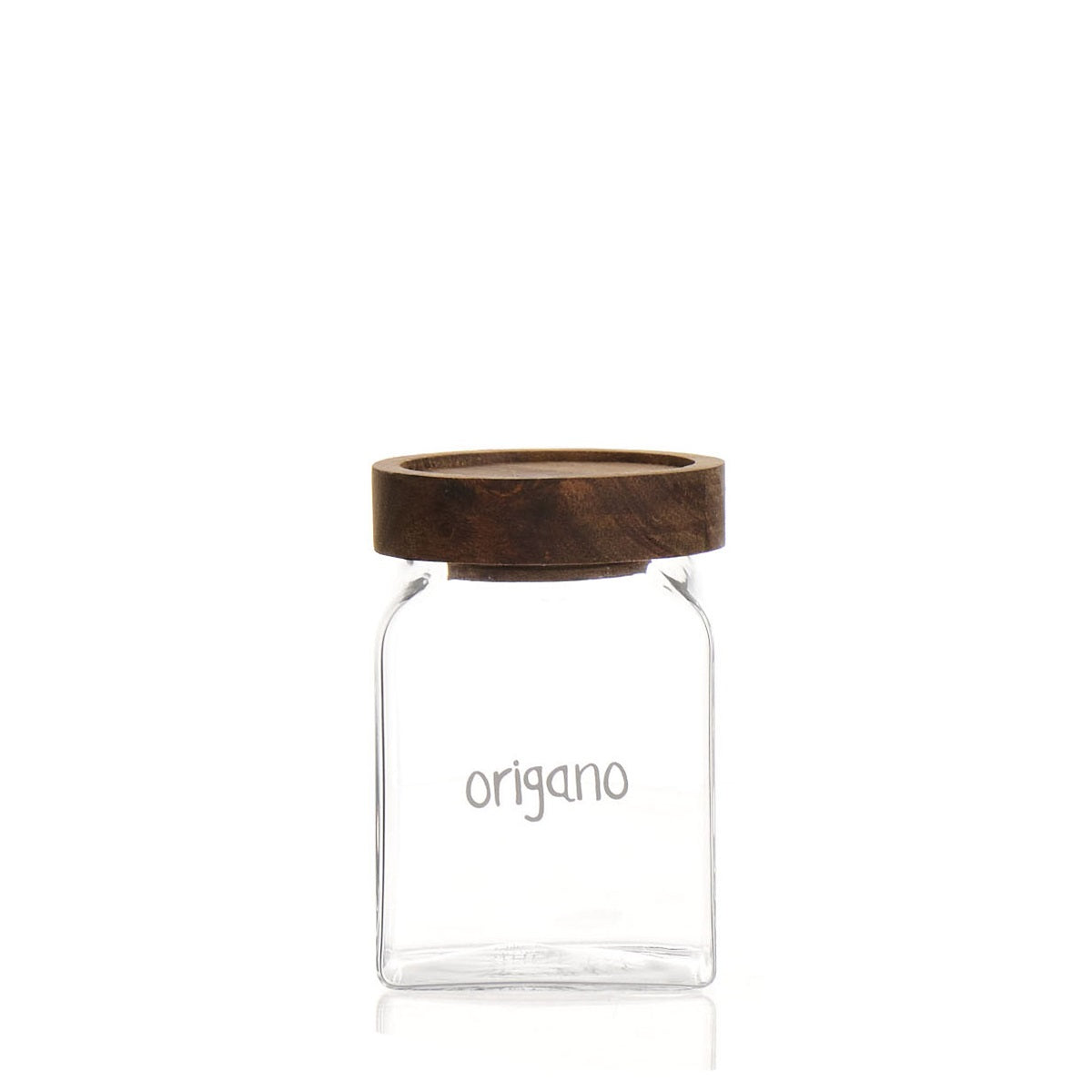 Barattolo in Vetro Borosilicato Serigrafato - Origano