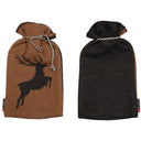 Borsa dell'acqua calda in Pile di Cotone fantasia - Deer