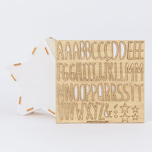 Lampada Luminosa Personalizzabile - Mini Estrella