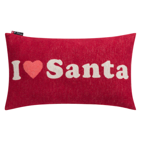 Cuscino in cotone Fantasia - I Love Santa