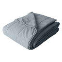 Trapuntino Leggero in Percalle di Cotone StoneWashed - Husky