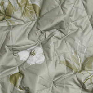 Trapuntino Leggero in Percalle di Cotone Fantasia Floreale - Rosewood