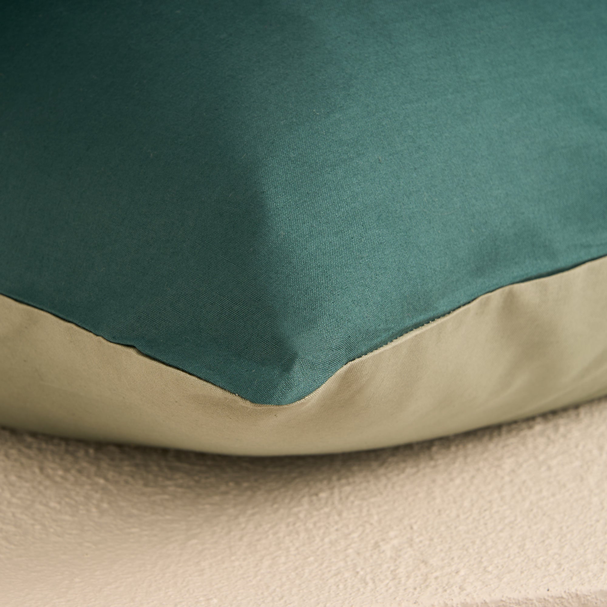 Federa in Puro Cotone Doubleface - Tortona Bicolor