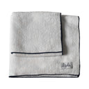 Coppia di Asciugamani in Spugna di Cotone con finiture Overlock - Reunus