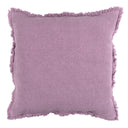 Cuscino in Cotone Stonewashed Jacquard Tinta Unita - Canestri