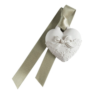Cofanetto Regalo Gesso Forma Angelo Fragranza Sapin Doré - Rubans de Fête