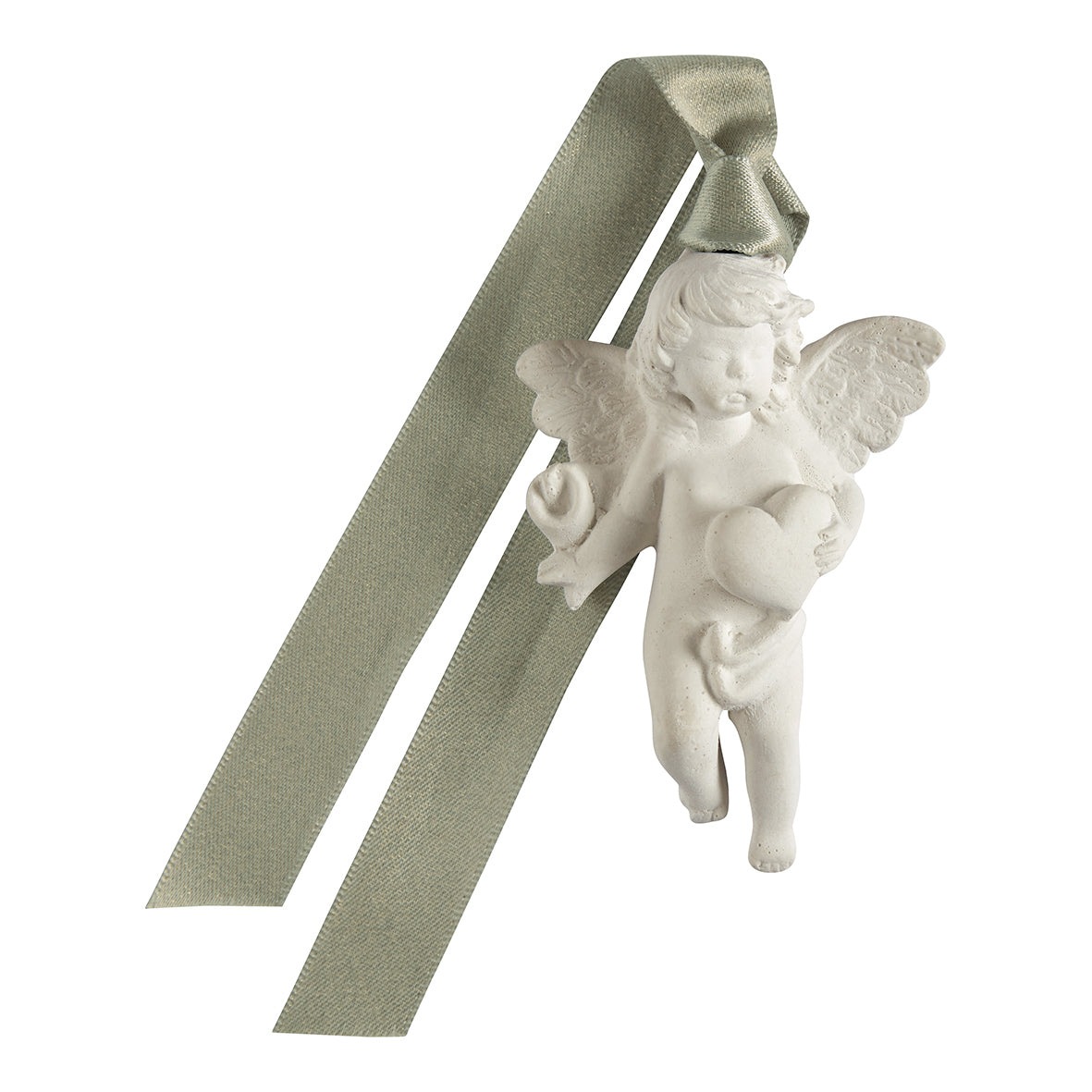 Cofanetto Regalo Gesso Forma Angelo Fragranza Sapin Doré - Rubans de Fête
