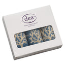 Set 3 Lavette in Spugna di Cotone con Ricamo - Coralli