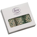 Set 3 Lavette in Spugna di Cotone con Ricamo - Coralli