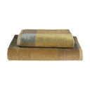 Coppia di Asciugamani in Spugna di Cotone Cimata Jacquard - Cromatismi