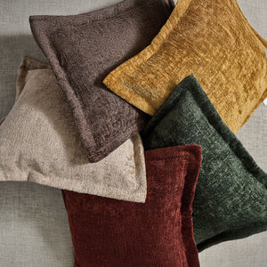 Copricuscino in Ciniglia Tinta Unita - Soave