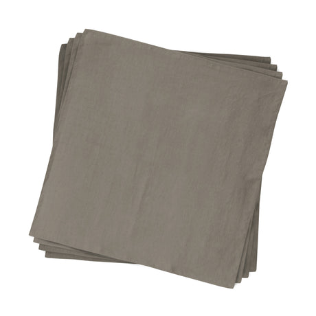 Set 4 Tovaglioli in puro Cotone StoneWashed NO STIRO - Cales