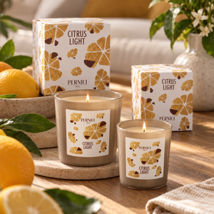 Candela Profumata Fragranza Limone e Bergamotto - Citrus Light