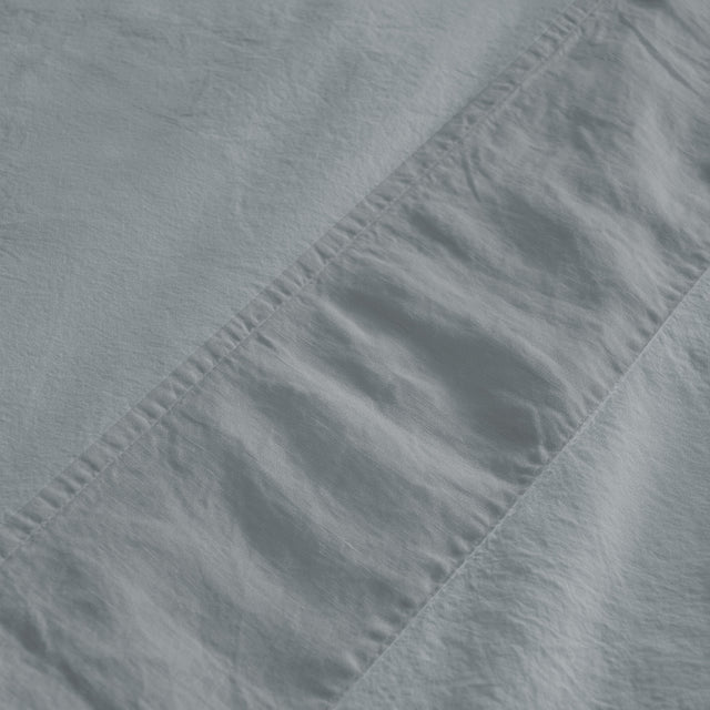 Completo Lenzuola Cotone e Lino StoneWashed No Stiro - Loira