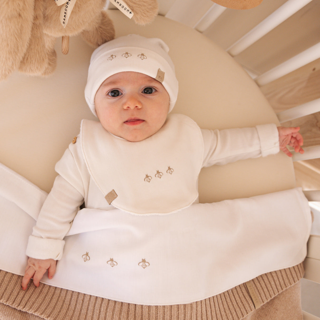 Bavaglino in Spugna di Bambù Organico - Bees