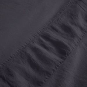 Completo Lenzuola Cotone e Lino StoneWashed No Stiro - Loira