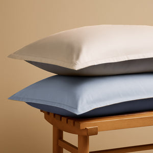 Federa in Percalle di Cotone 200TC Double Face - Milano Bicolor