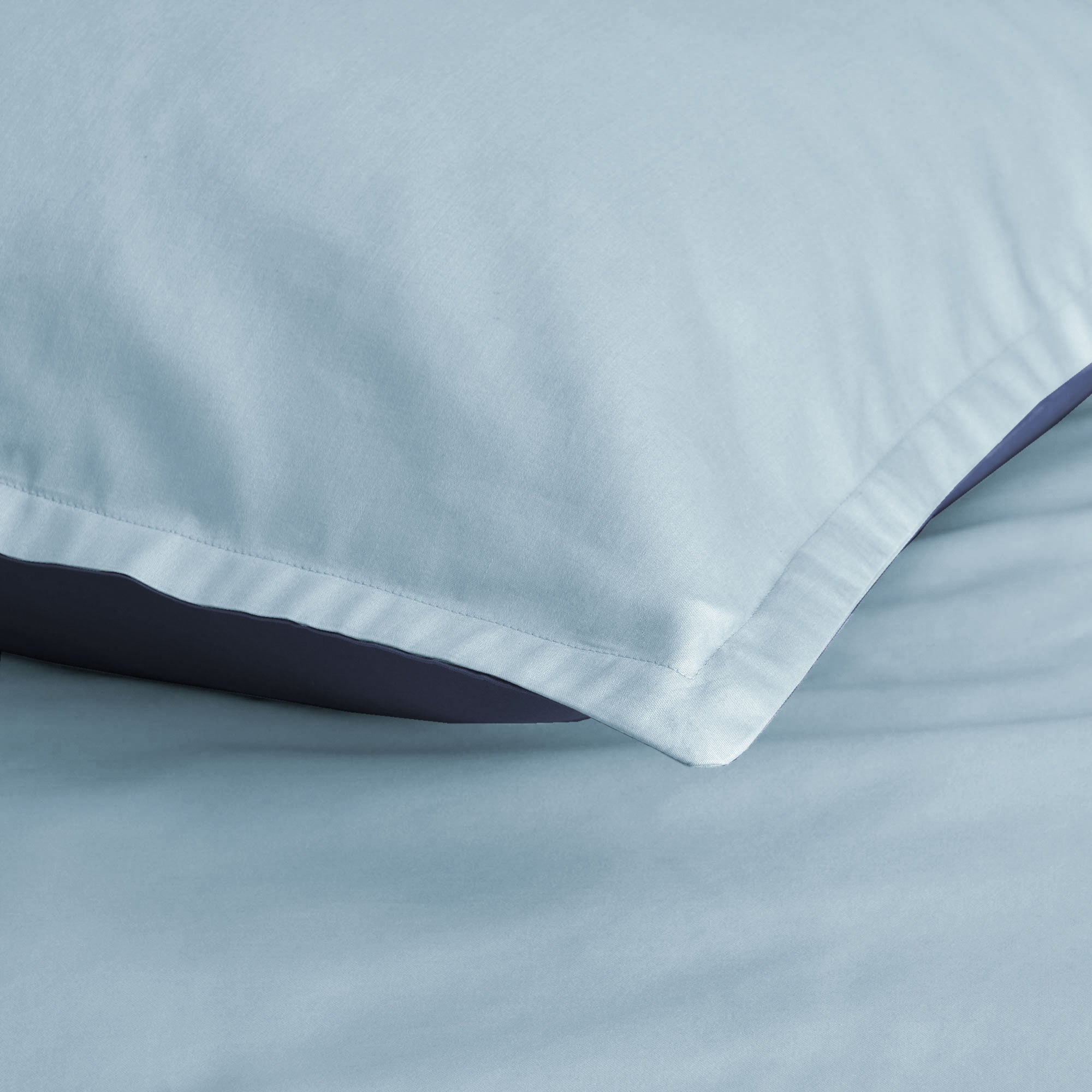 Parure Copripiumino in Raso di Cotone 300TC Double Face - Gottardo Bicolor