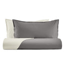 Parure Copripiumino in Raso di Cotone 300TC Double Face - Gottardo Bicolor