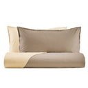 Parure Copripiumino in Raso di Cotone 300TC Double Face - Gottardo Bicolor