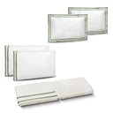 Completo Lenzuola in Percalle di Cotone con Doppio Bordo - Capri