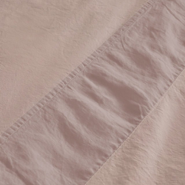 Completo Lenzuola Cotone e Lino StoneWashed No Stiro - Loira