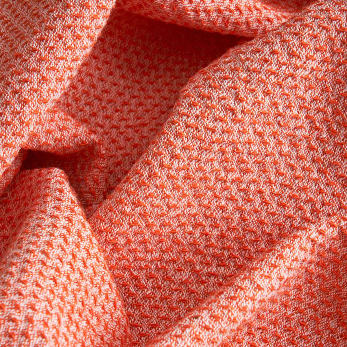 Plaid in Puro Cotone Tinta Unita - Lavinia