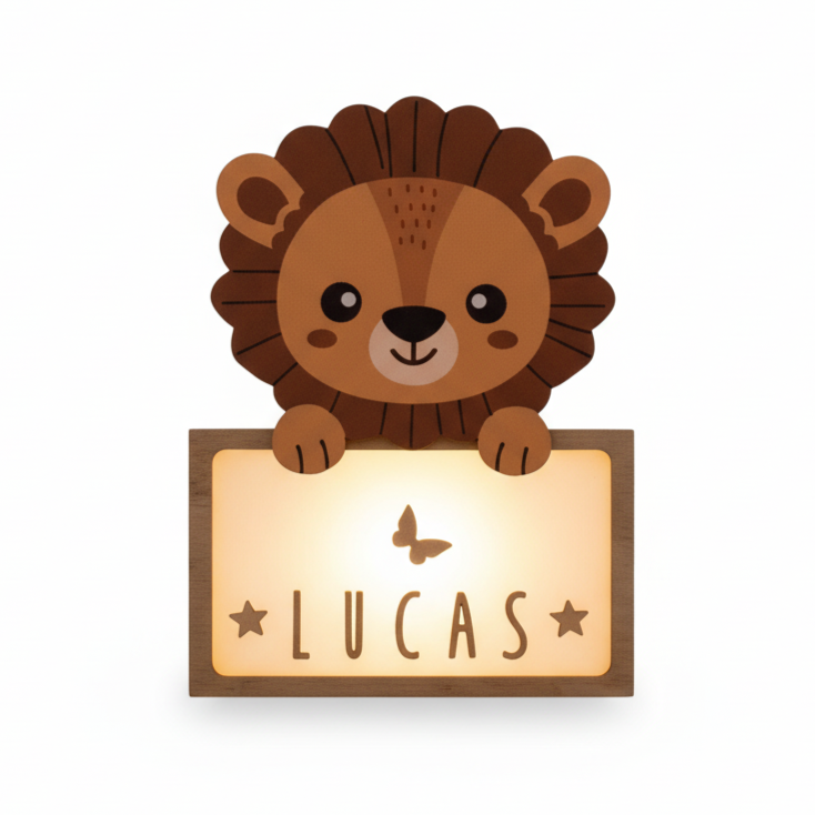Lampada da Tavolo Personalizzabile - Leone