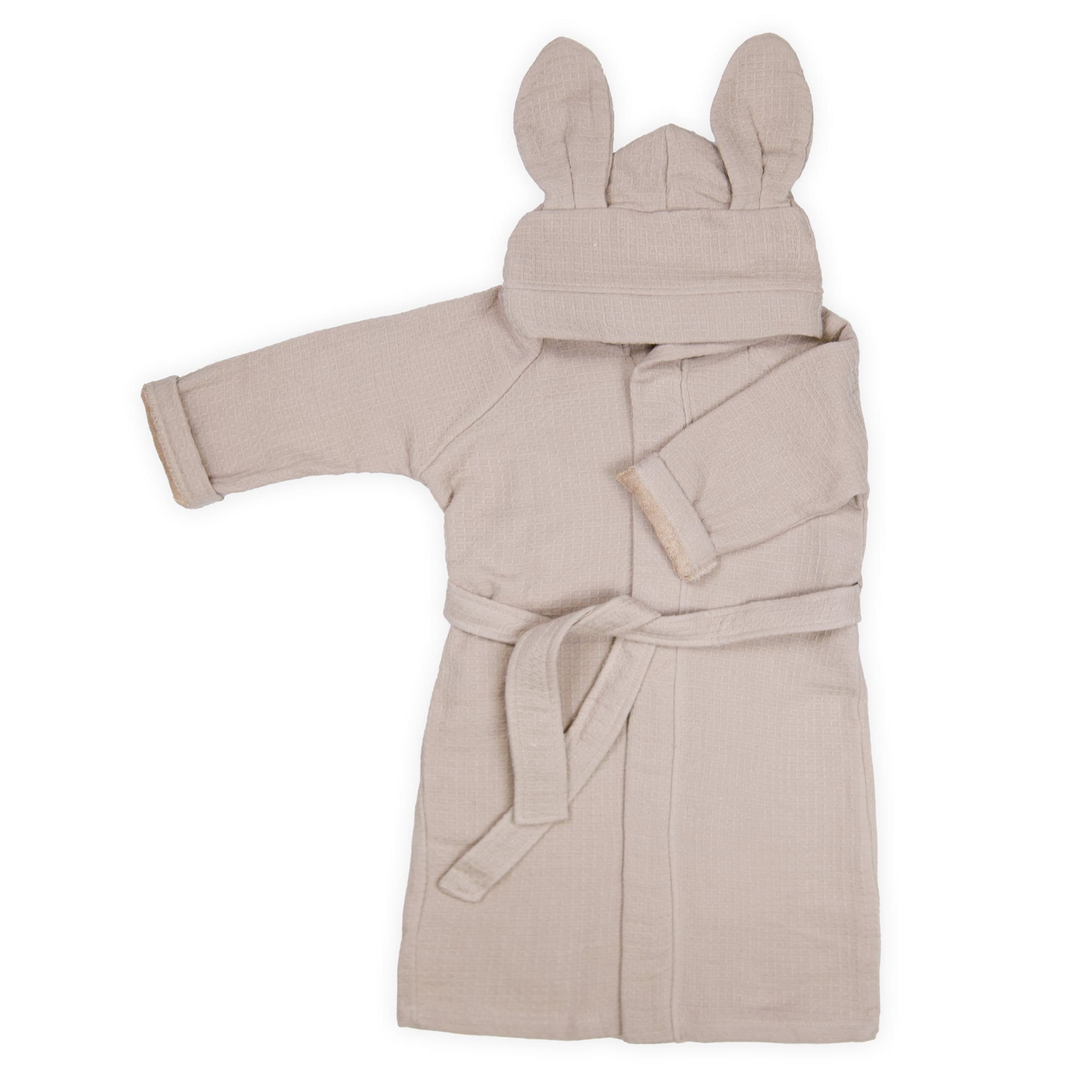 Accappatoio da Bagno Bambino in Spugna di Bambù Organico - Waffle