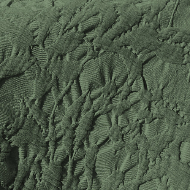 Copriletto in Cotone Stonewashed con Lavorazione a Rilievo - Manner