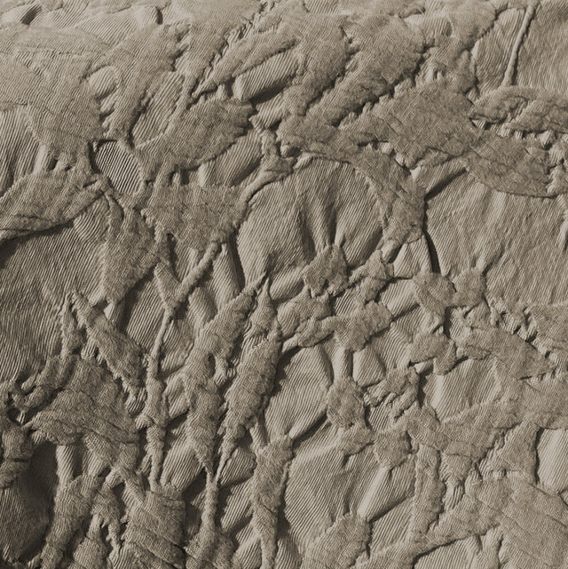 Copriletto in Cotone Stonewashed con Lavorazione a Rilievo - Manner