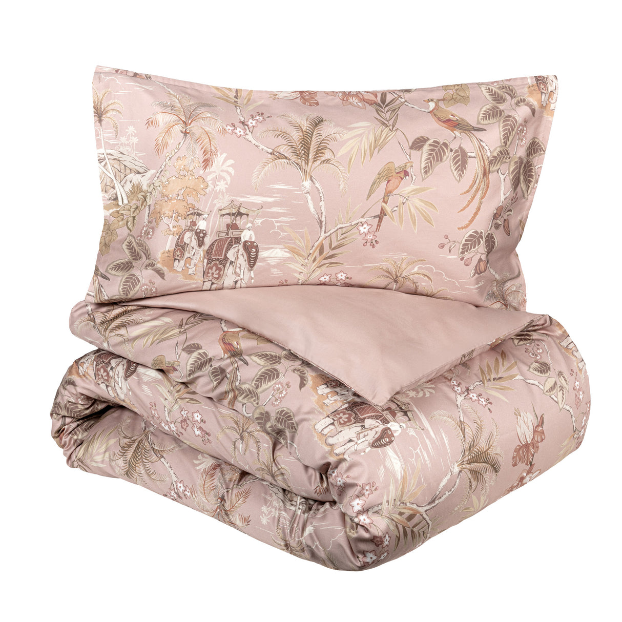 Parure Copripiumino in Raso Di Cotone Fantasia - Oriental Dream