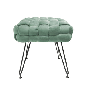 Sgabello Pouf in Multistrato di Pioppo - Ottoman