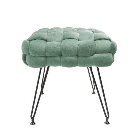 Sgabello Pouf in Multistrato di Pioppo - Ottoman