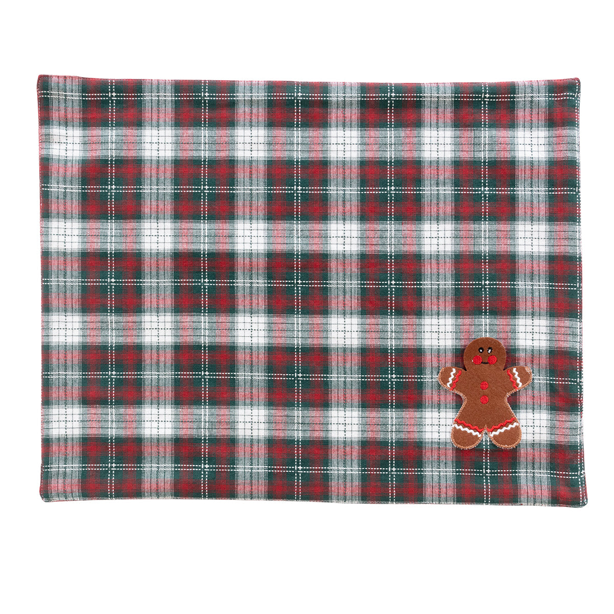 Set 2 Americani in Puro Cotone Stampa Natalizia - Pandizenzero