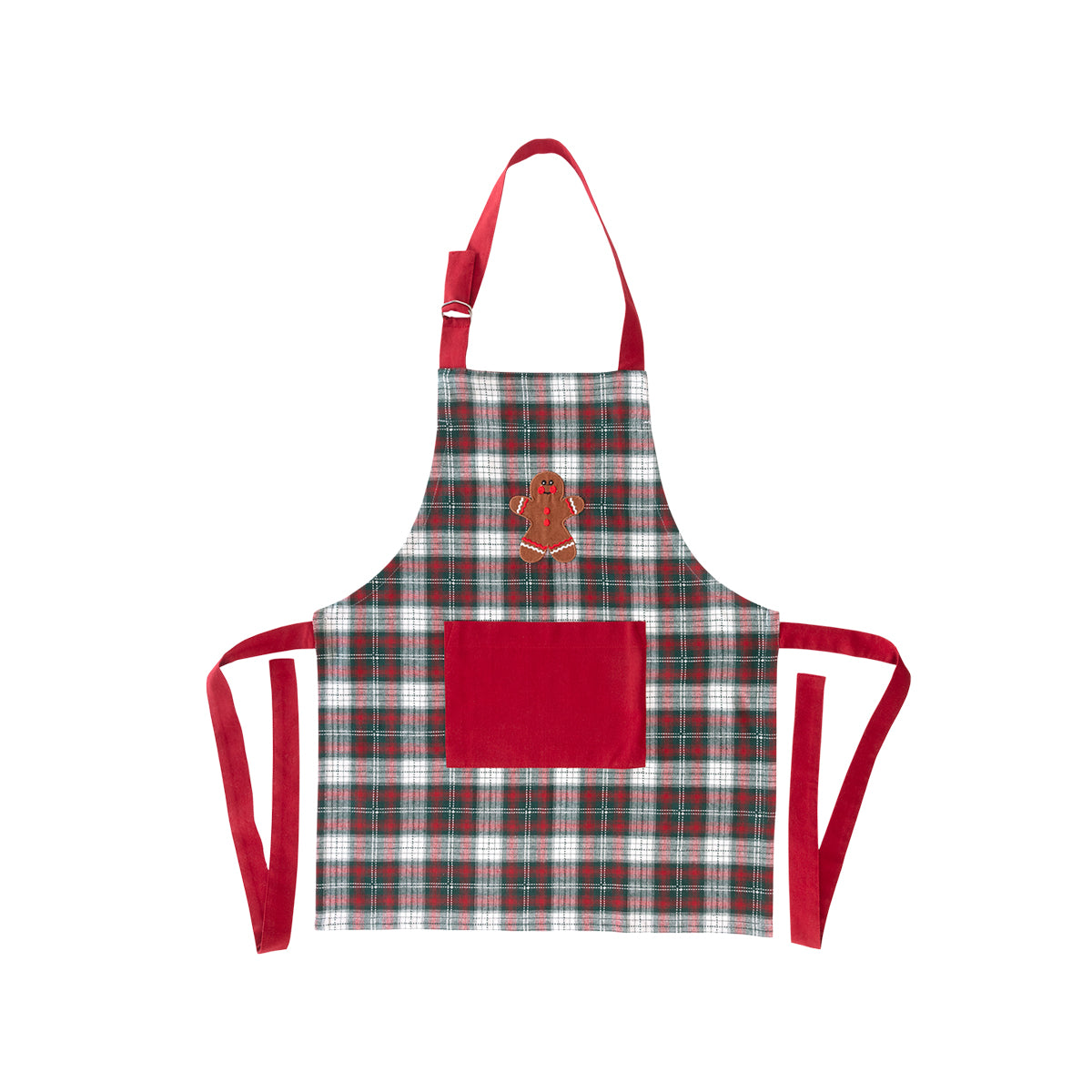 Grembiule in Cotone Fantasia Natalizia - Pandizenzero