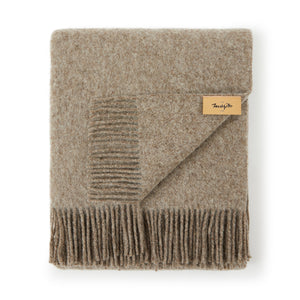 Plaid in Lana Vergine Tinta Unita - Unito