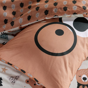 Parure Copripiumino in Puro Cotone Doubleface - Puh