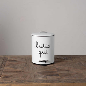 Pattumiera Serigrafata - Butta Qui