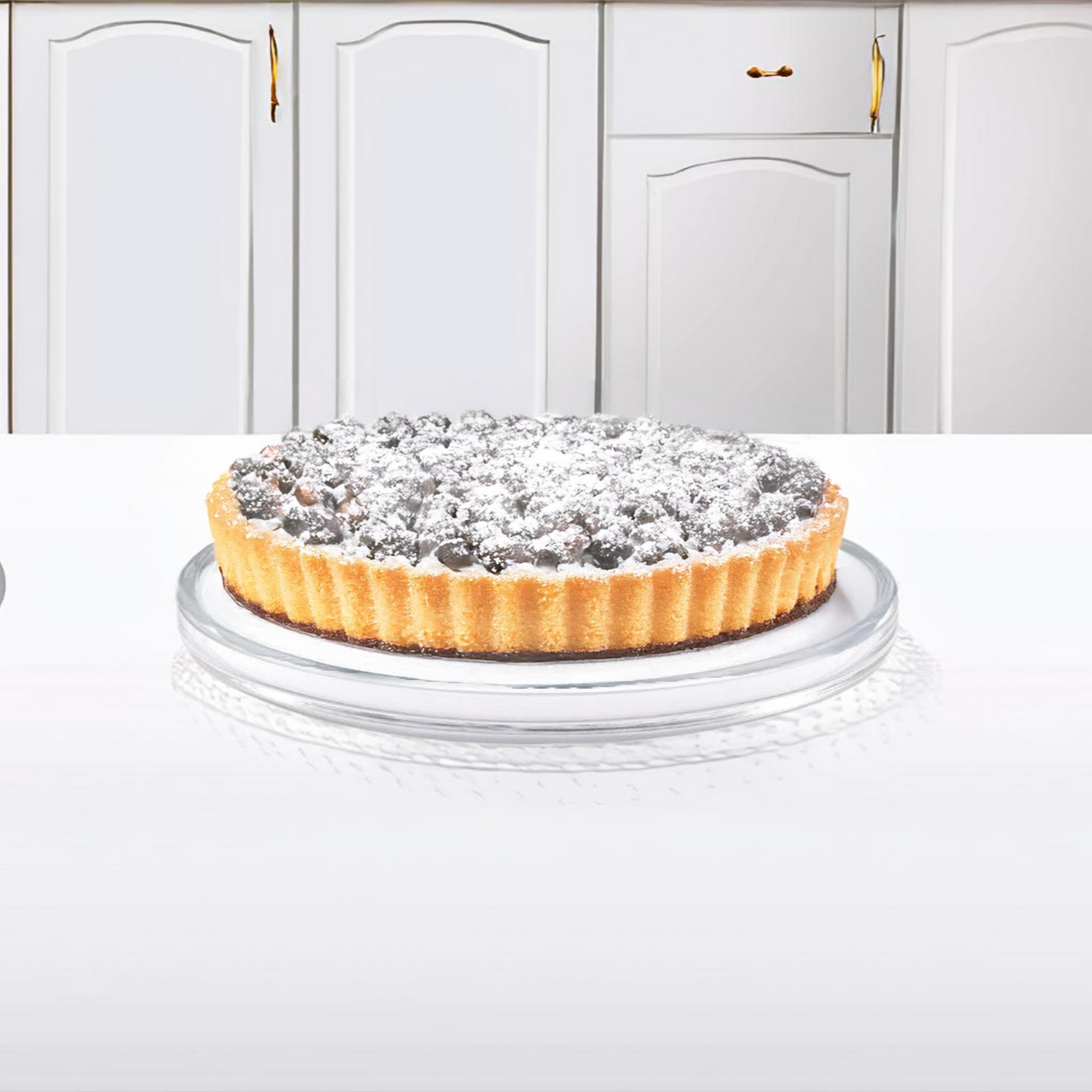 Piatto per Dolci e Torte in Vetro Soffiato - Cake