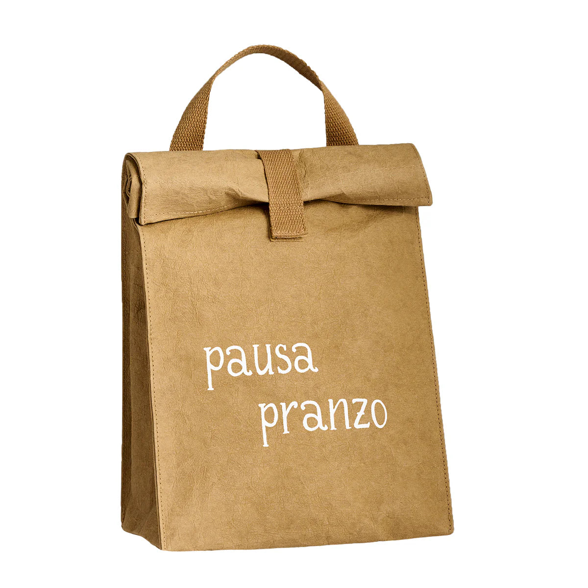 Porta Pranzo in Cellulosa con Scritta - Pausa Pranzo