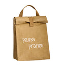 Porta Pranzo in Cellulosa con Scritta - Pausa Pranzo
