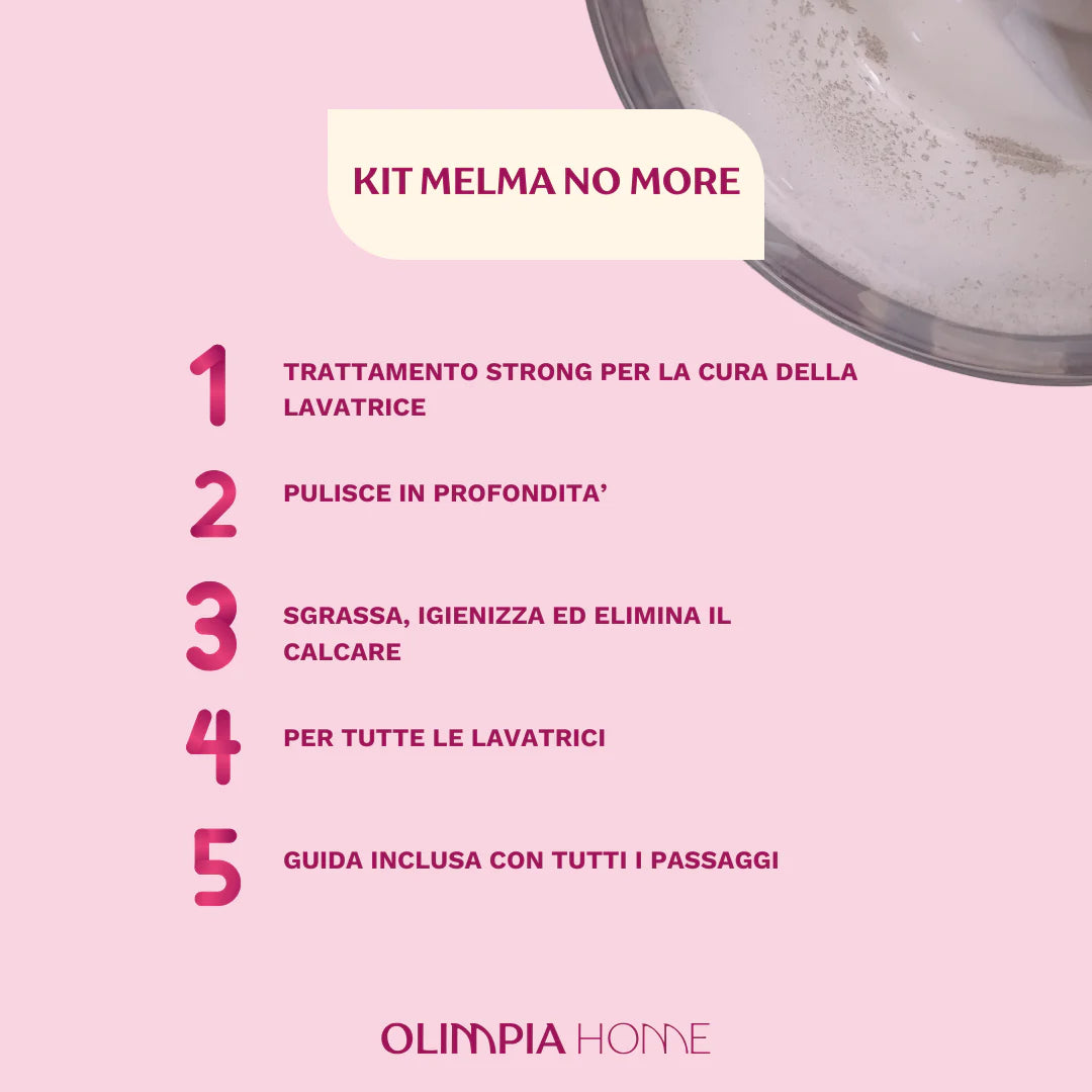 Kit di Pulizia Lavatrice - MelmaNoMore