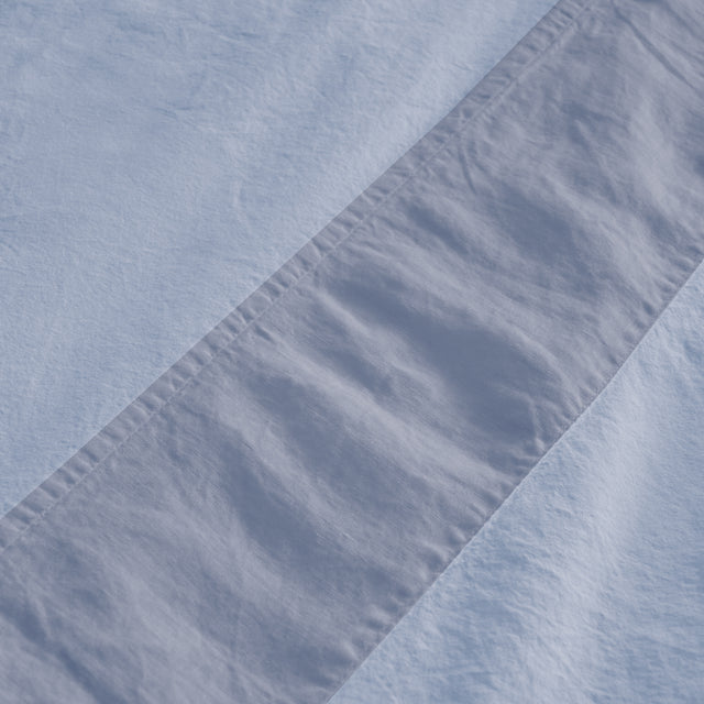 Completo Lenzuola Cotone e Lino StoneWashed No Stiro - Loira